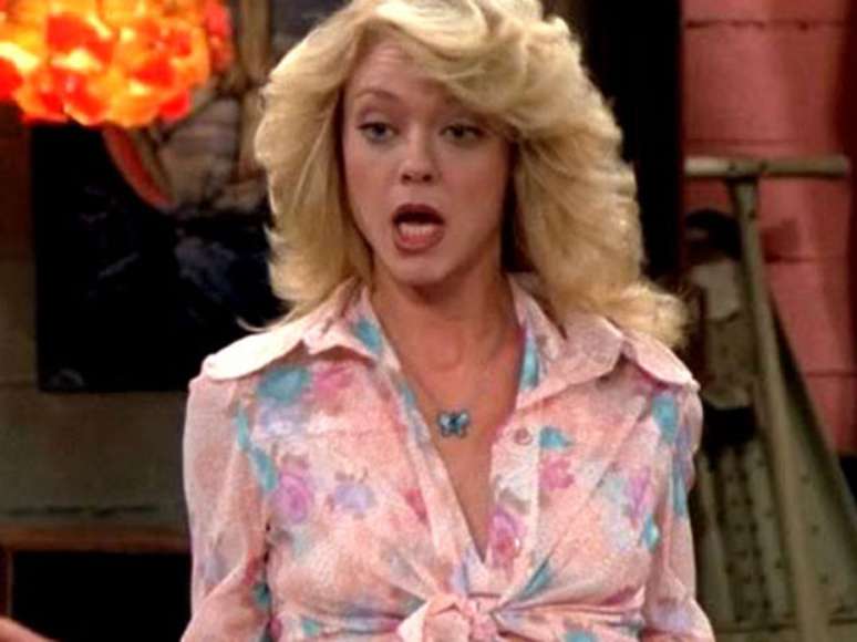 A atriz como Laurie em That 70's Show