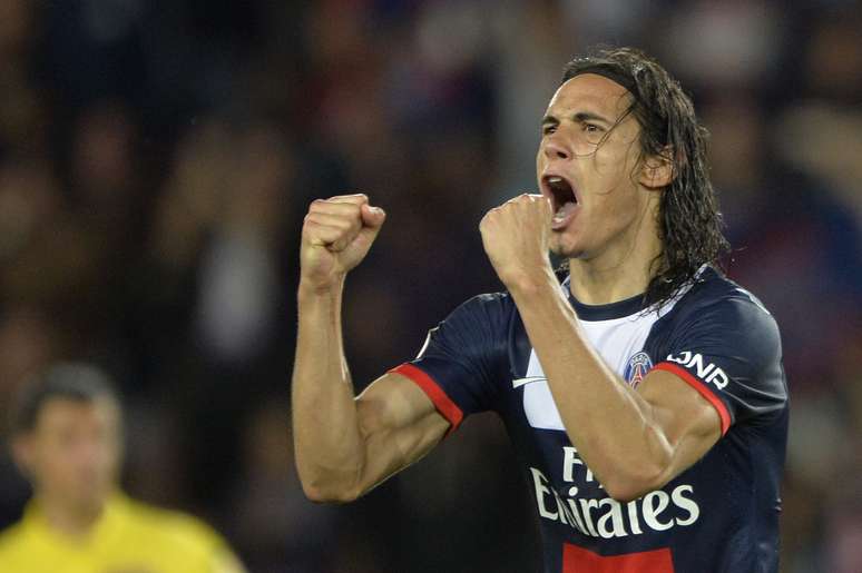 <p>Cavani marcou o gol do empate do PSG aos 41min do segundo tempo</p>