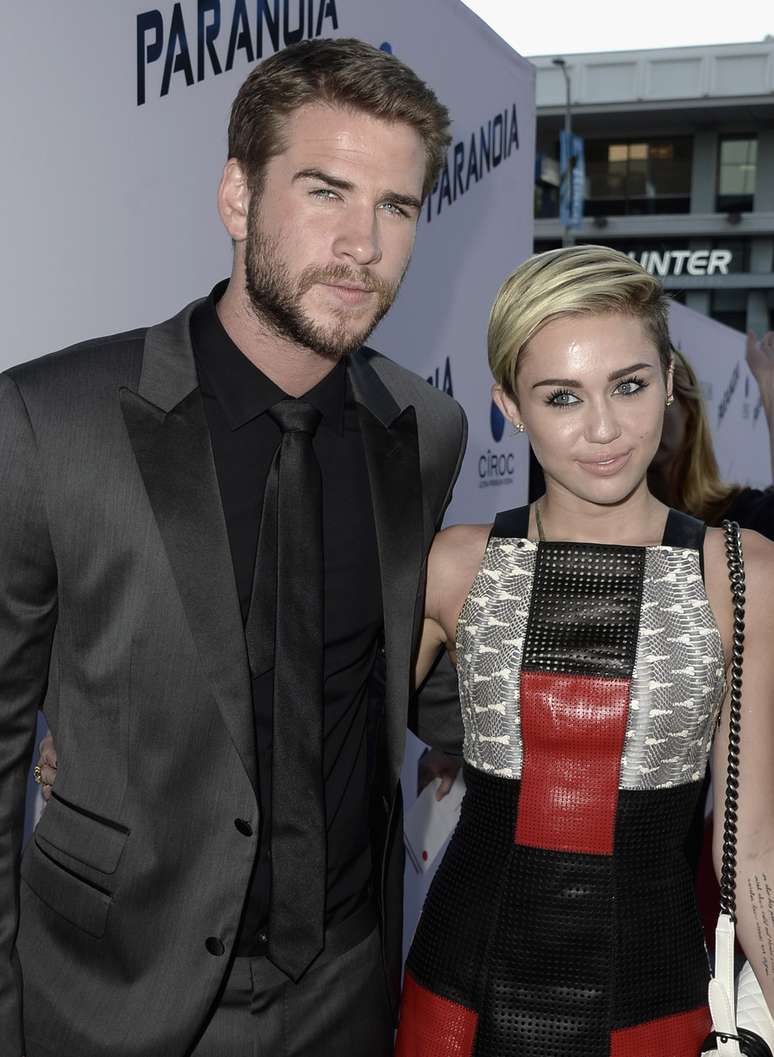 <p>Liam Hemsworth e Miley Cyrus terminaram o noivado, ap&oacute;s quatro anos juntos</p>