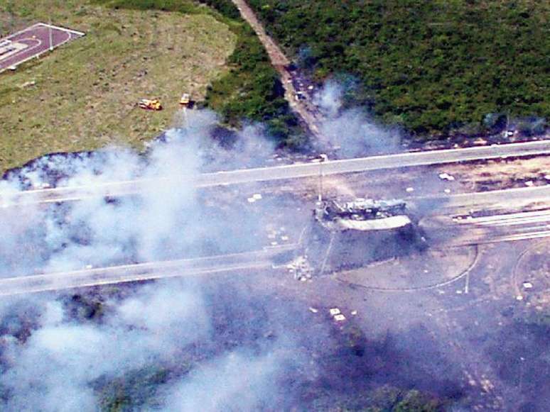<p>Ignição de um dos motores do foguete em 2003 deixou 21 pessoas mortas, entre técnicos e engenheiros</p>