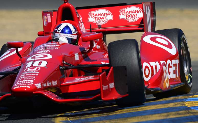 <p>Franchitti sofreu acidente recente na Fórmula Indy</p>