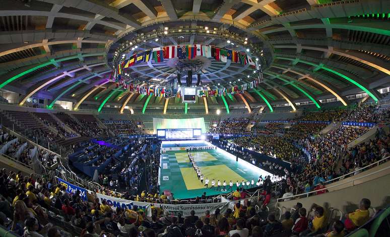 Público comparece ao Maracanãzinho para o Mundial de Judô