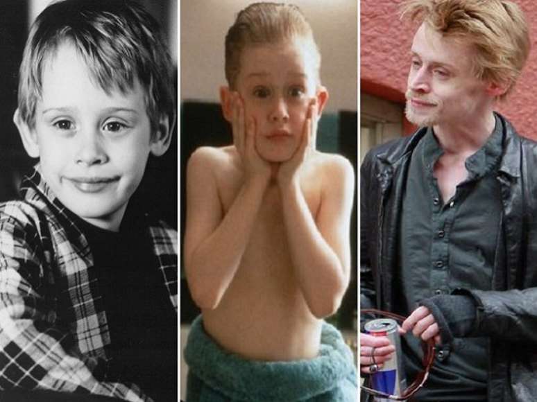 <p>Nesta segunda-feira (26), Macaulay Culkin completa 33 anos. O ator-mirim , que foi sucesso em 'Esqueceram de Mim' e 'Meu Primeiro Amor', teve uma carreira pontuada por sucesso rápido e polêmicas. Navegue pela galeria e confira a transformação!</p>