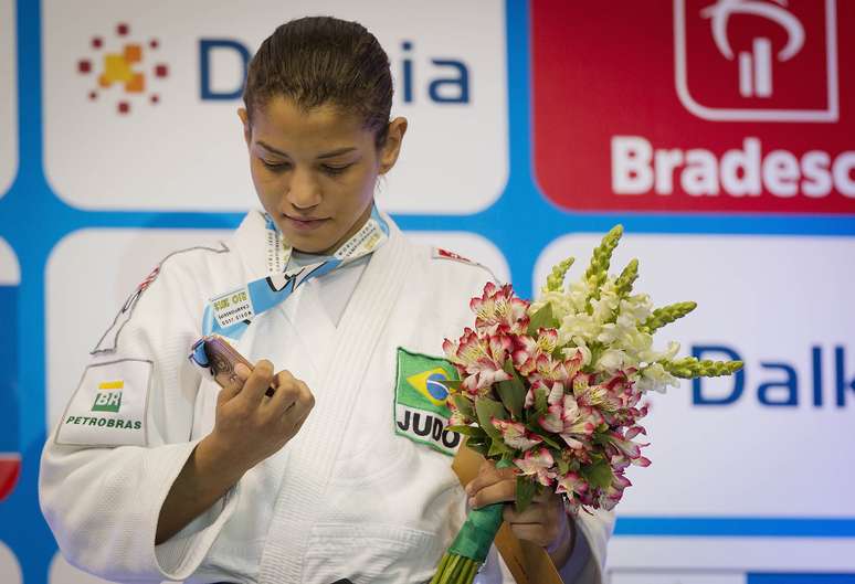 <p>Sarah Menezes &eacute; uma das apostas do Brasil no Mundial</p>