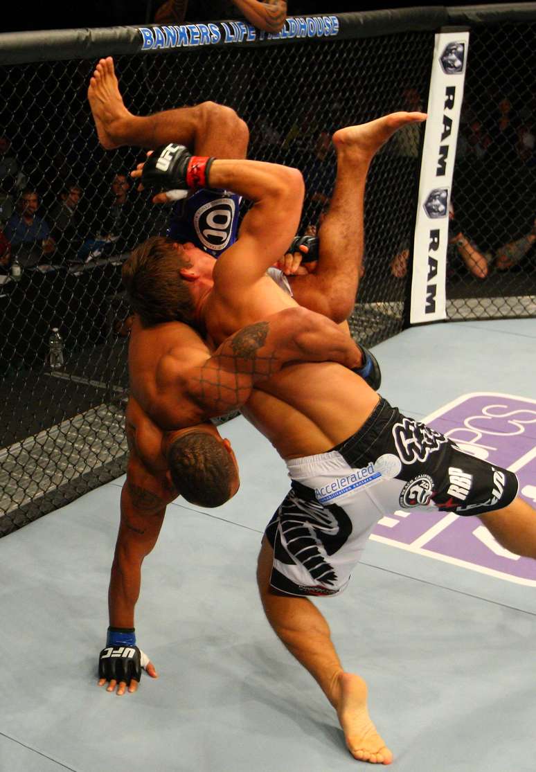 <p>Luta agitada terminou sem resultado</p>