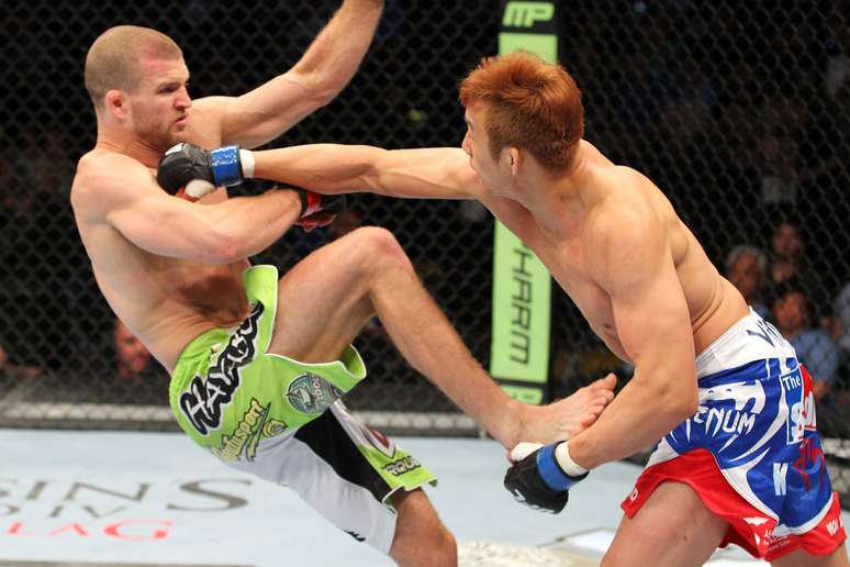 <p>Sul-coreano Lim foi a principal zebra do card preliminar</p>