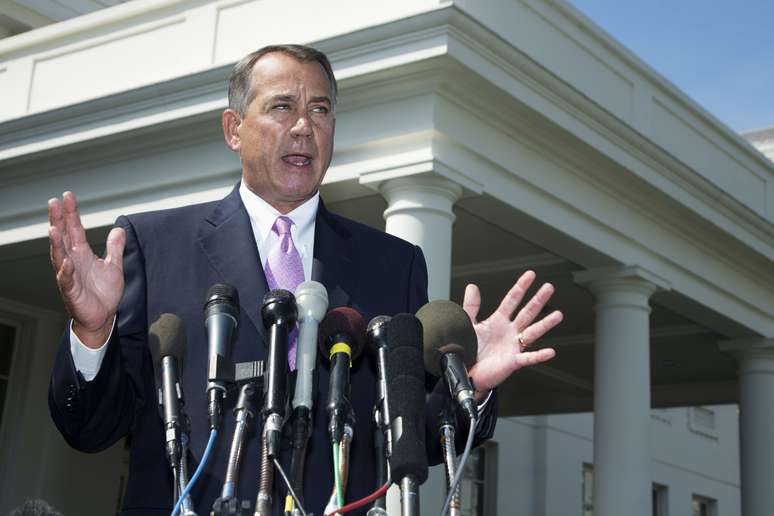 John Boehner concede entrevista após reunião com Obama na Casa Branca