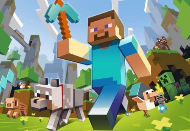 Game Minecraft - PS3 - GAMES E CONSOLES - GAME PS3 PS4 : PC