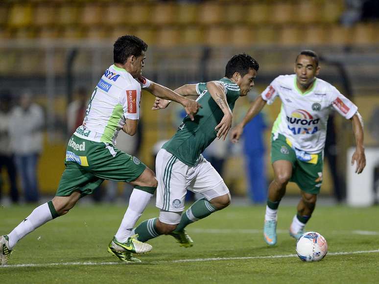 <p>Palmeiras teve muito mais posse de bola e chances de gol</p>