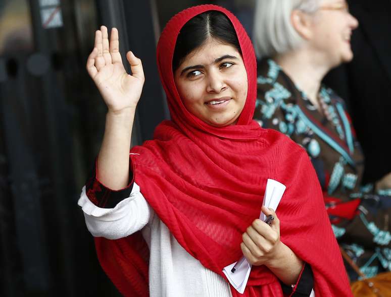 <p>A paquistanesa Malala Yousafzai, 16 anos, vive hoje em Birmingham, na Inglaterra</p>
