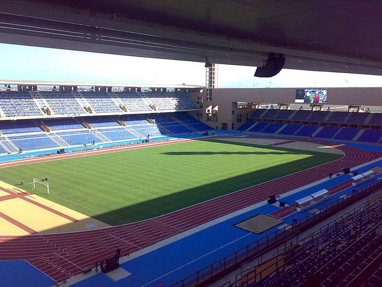 <p><strong>Stade de Marrakech</strong><br />O Stade de Marrakech &eacute; o lugar em que todos os atleticanos esperam estar no dia 21 de dezembro</p><p>&nbsp;</p>