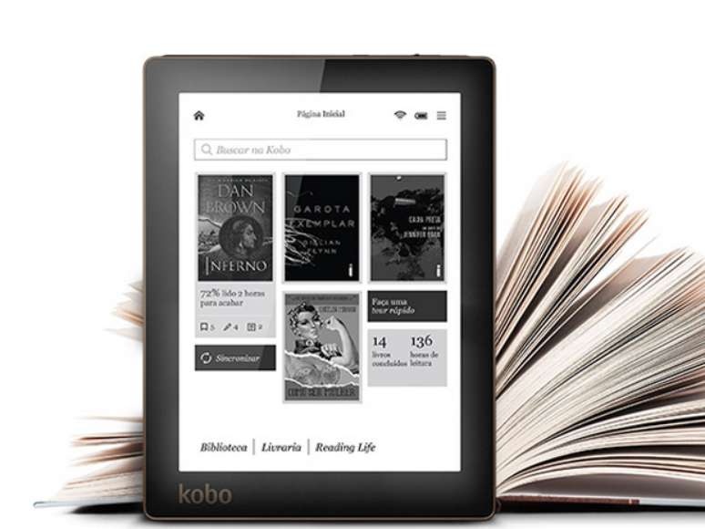 <p>Kobo oferece leitores eletrônicos e aposta em conteúdo diferenciado</p>