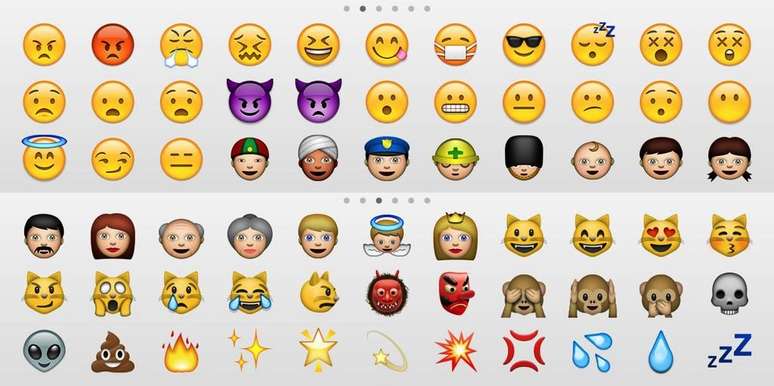 <p>Autores da petição dizem que há mais de 800 emojis no sistema da Apple </p>