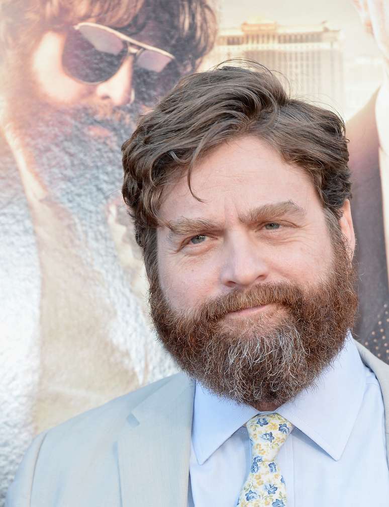 Zach Galifianakis ficou famoso pelo papel de Alan em 'Se Beber, Não Case'