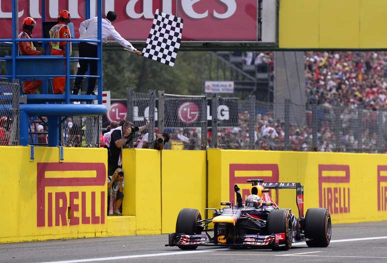 <p>Pole em Monza, alemão da Red Bull venceu prova quase sem ameças</p>