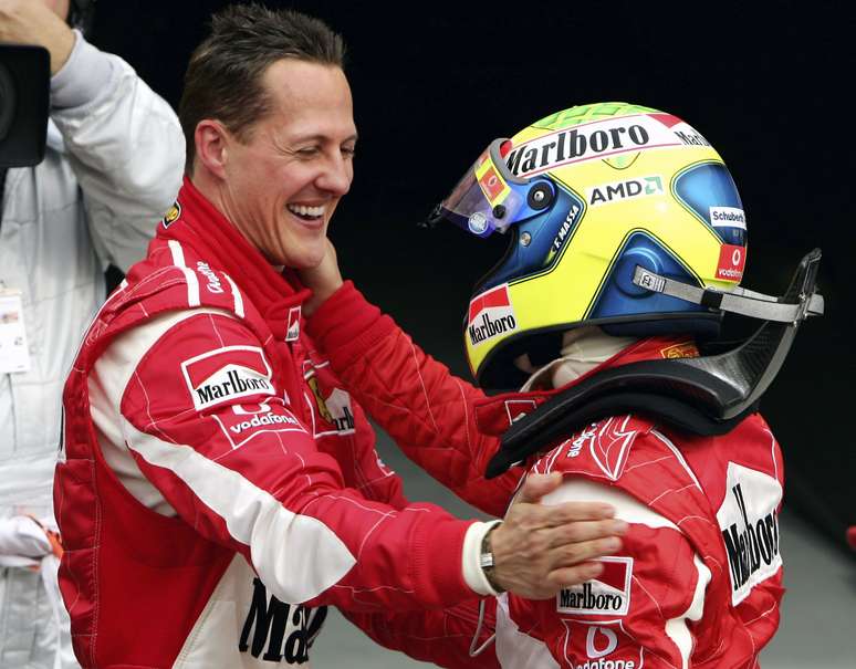 Massa posta em aniversário de Schumacher: "Continue lutando"
