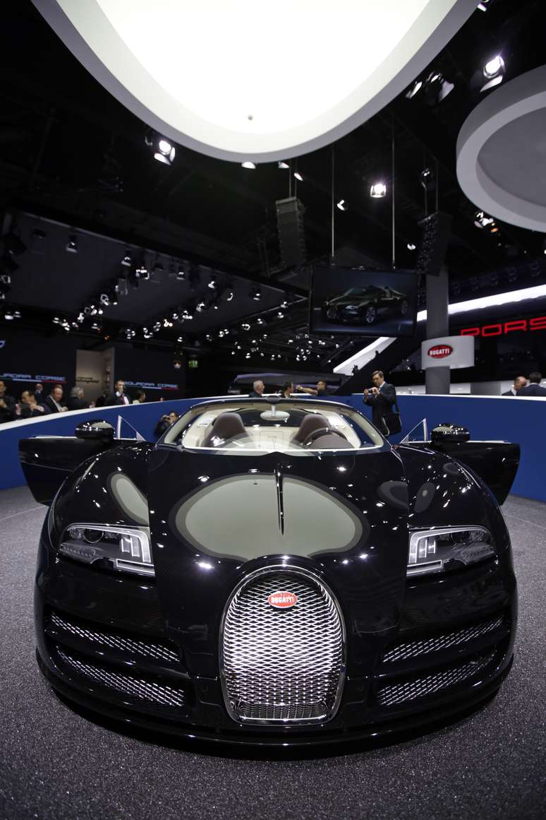 Bugatti Grand Vitesse Jean Bugatti, o carro mais exclusivo do salão do automóvel de Frankfurt custa 2,28 milhões de euros (cerca de R$ 7 milhões, sem contar os impostos)