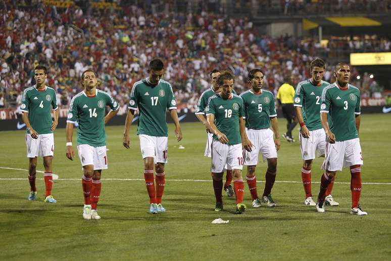 <p>M&eacute;xico se encontra fora do grupo que iria &agrave; Copa atualmente</p>