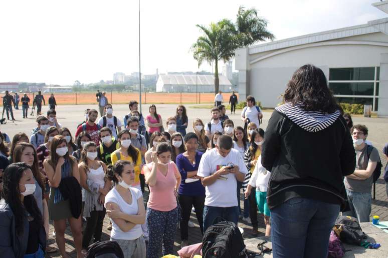 <p>Professores e alunos já fizeram vários protestos por melhorias na unidade leste da USP</p>