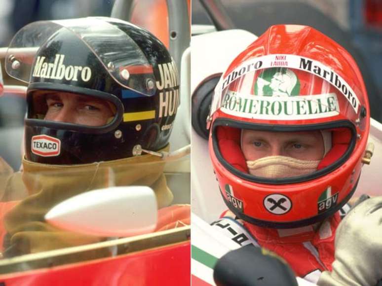 <p>Em 1976, James Hunt e Niki Lauda fizeram uma das disputas mais emblem&aacute;ticas da hist&oacute;ria da F&oacute;rmula 1. O filme <em>Rush - No Limite da Emo&ccedil;&atilde;o</em>&nbsp;entra em cartaz nesta sexta-feira para contar como o brit&acirc;nico da McLaren virou para cima do austr&iacute;aco da Ferrari e conquistou o t&iacute;tulo por um ponto. Relembre detalhes do dram&aacute;tico ano da disputa Hunt x Lauda:</p>