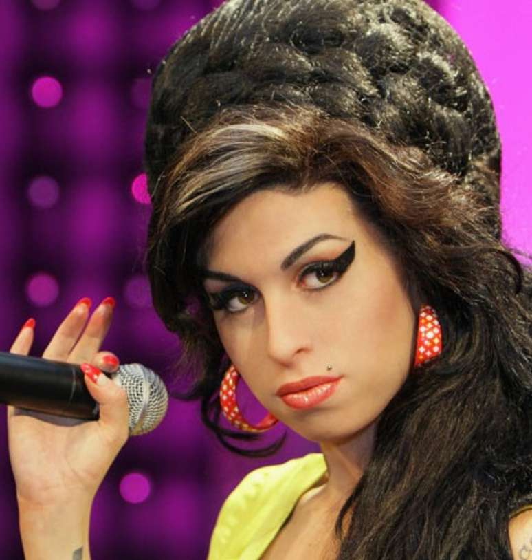 <p>Na foto, uma estátua de cera de Amy Winehouse</p>