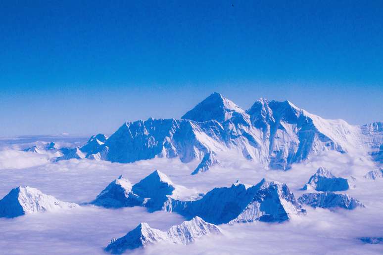 Com 8.848m, o monte Everest é a montanha do mundo