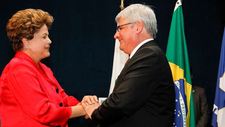 <p>Janot foi empossado pela presidente Dilma Rousseff nesta semana</p>