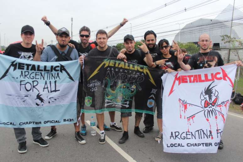 Fãs de Metallica esperam show histórico no Rock in Rio 2013