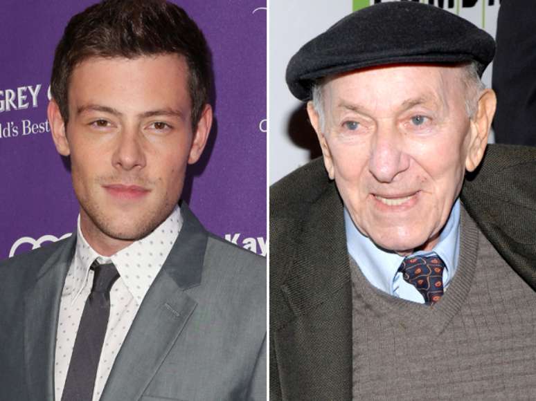 <p>A organiza&ccedil;&atilde;o do Emmy precisou escolher entre homenagear Jack Klugman (direita) ou&nbsp;Cory Monteith (esquerda)</p>
