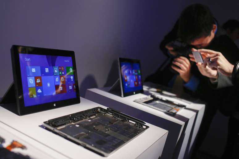 <p>Tablets foram apresentados em evento em Nova York (EUA)</p>