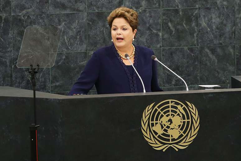<p>Dilma criticou a postura dos EUA em seu discurso na ONU no ano passado</p>