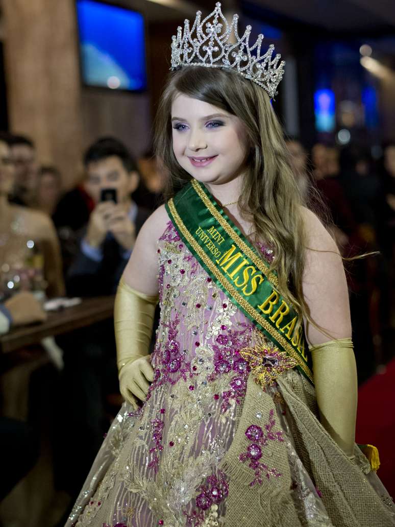 <p>Pietra Gasparin, Mini Miss Brasil 2013</p>
