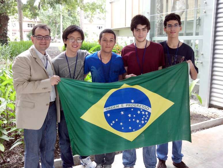 Equipe brasileira ficou em primeiro lugar na competição de matemática
