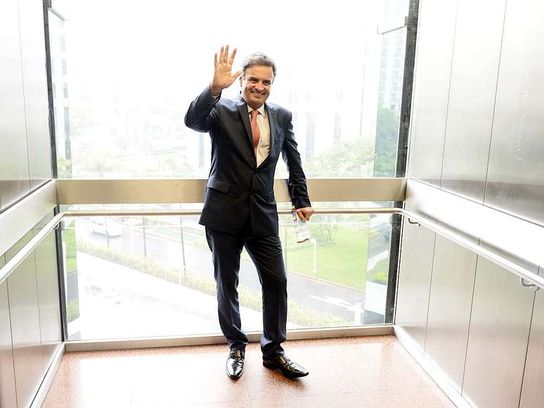 <p>A&eacute;cio Neves participou do F&oacute;rum Exame 2013, sobre a produtividade no Brasil</p>