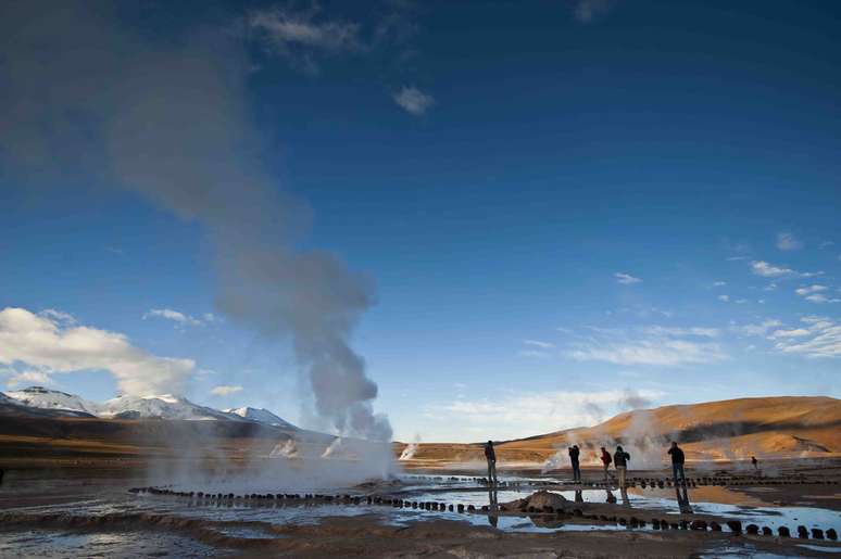 Os Gêiseres de Tatio ficam em um campo magnético