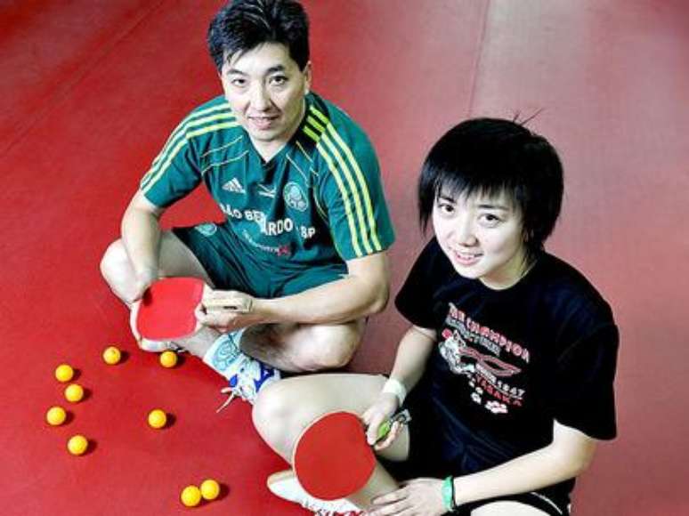 Mesa-tenista Gui Lin é discípula de Hugo Hoyama