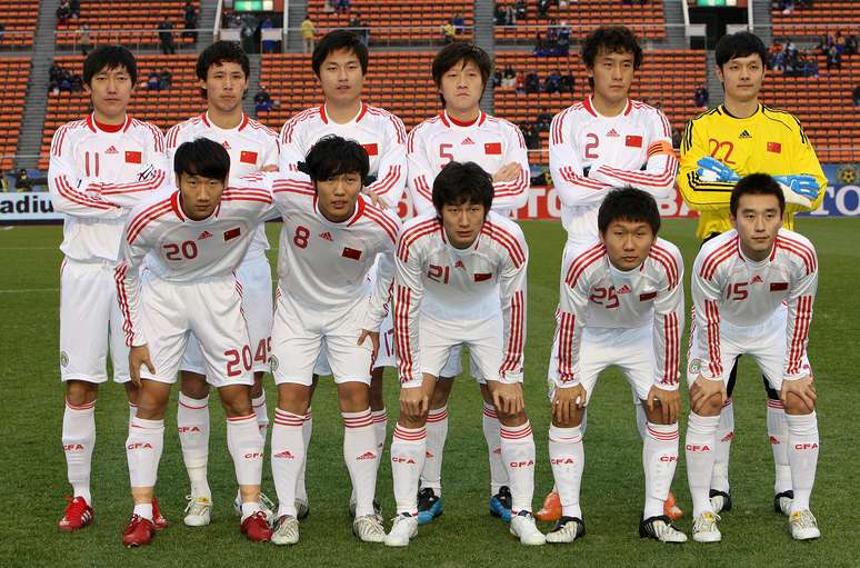 <p>China ocupa o 109º lugar no ranking da Fifa, a pior da história da equipe</p>