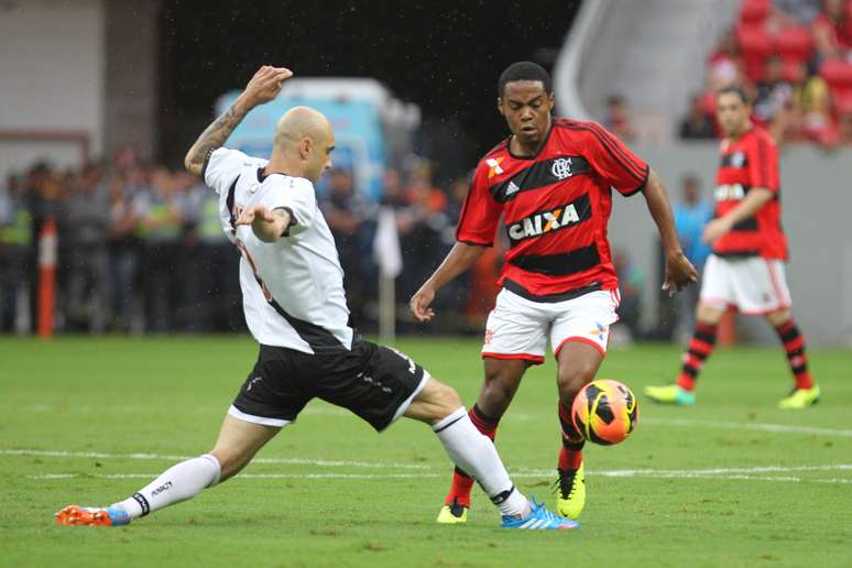 <p>Cris &eacute; um dos jogadores do Vasco mais criticados</p>
