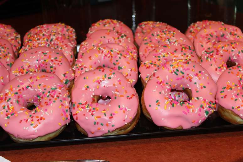 Os donuts, doces favoritos de Homer Simpson, são disputado entre os turistas