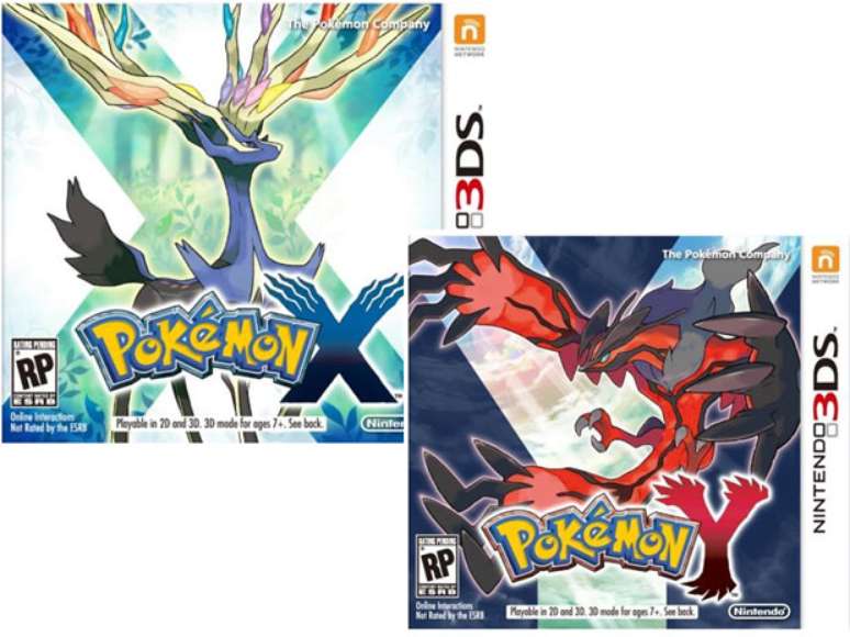 Pokémon para o Nintendo 3DS nas versões X e Y