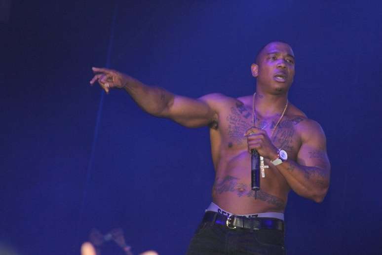 O cantor Ja Rule se apresentou nessa quarta-feira (9) no Barra Music, Rio de Janeiro e agitou o p&uacute;blico