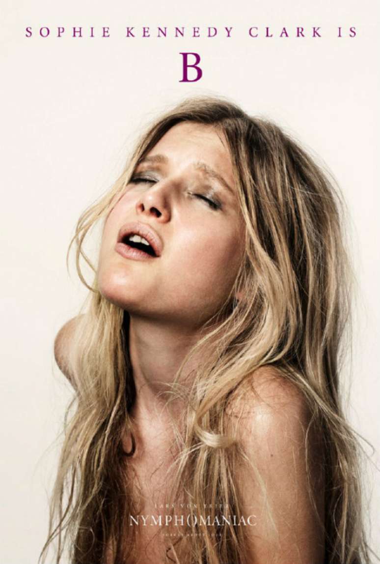 O elenco de 'Nymphomaniac', do diretor Lars von Trier, aparece tendo orgasmos em novos p&ocirc;steres divulgados
