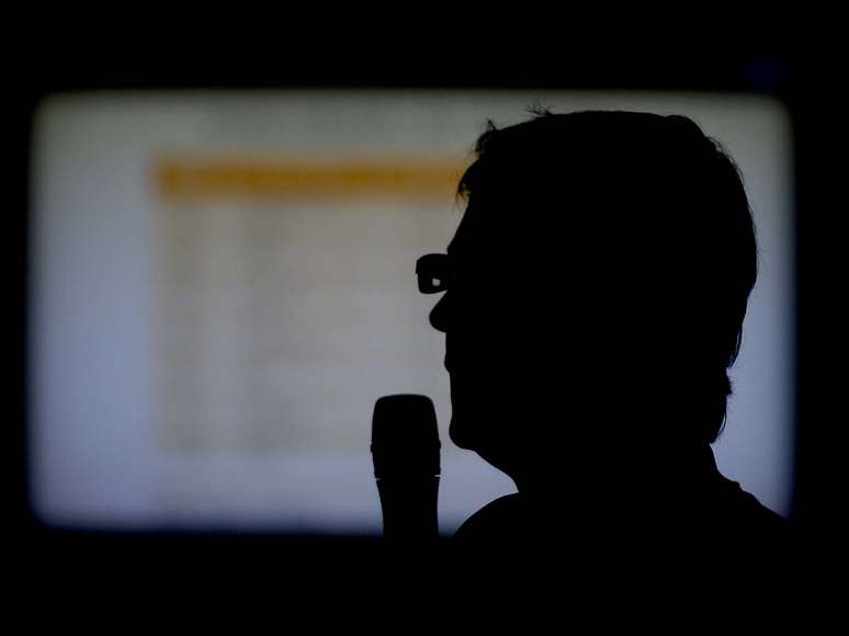 Diretor de Inteligência de Mercado e Pesquisa do Terra, Marcelo Coutinho, apresenta o atual mercado de mídia durante o Maxímidia, maior evento da indústria da comunicação da América Latina, em São Paulo