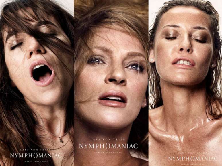 Atores aparecem tendo orgasmos nos p&ocirc;steres de 'Nymphomaniac'
