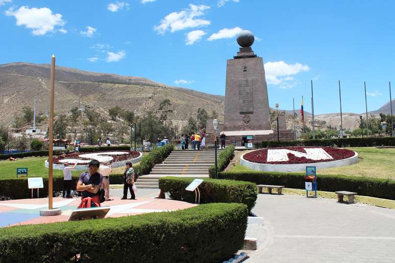 <p>Ciudad La Mitad del Mundo é um dos pontos mais procurados pelos turistas em Quito</p>