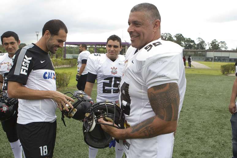 <p>Frota faz parte do time de futebol americano do Corinthians</p>