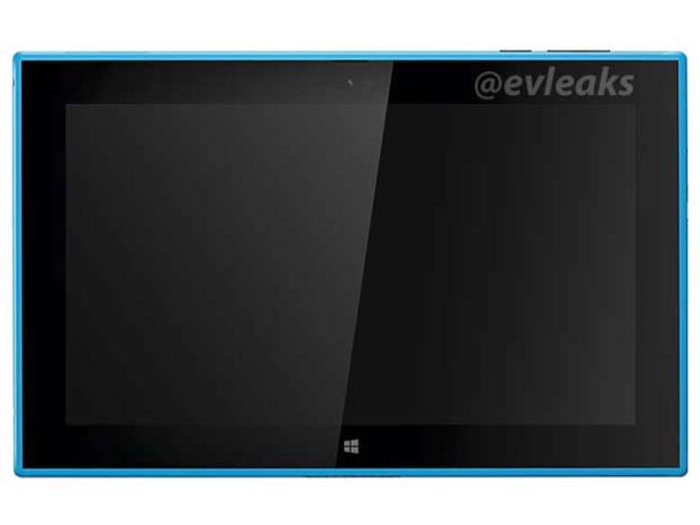 Imagem do tablet da Nokia mostra design alinhado com o da linha Lumia