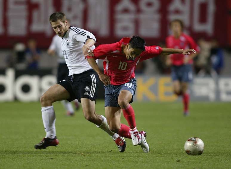 <p>Est&aacute;dio Sang-Am foi palco de semifinal em 2002 entre Coreia do Sul e Alemanha</p>