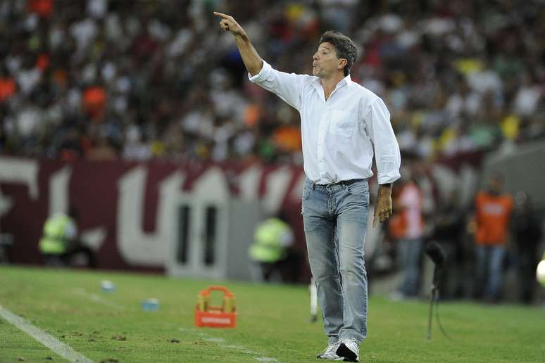 Renato Ga&uacute;cho, com o Gr&ecirc;mio, teve duas vit&oacute;rias e agora um empate no Rio