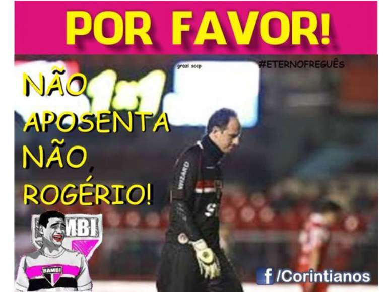 Veja os melhores memes do empate entre São Paulo e Corinthians